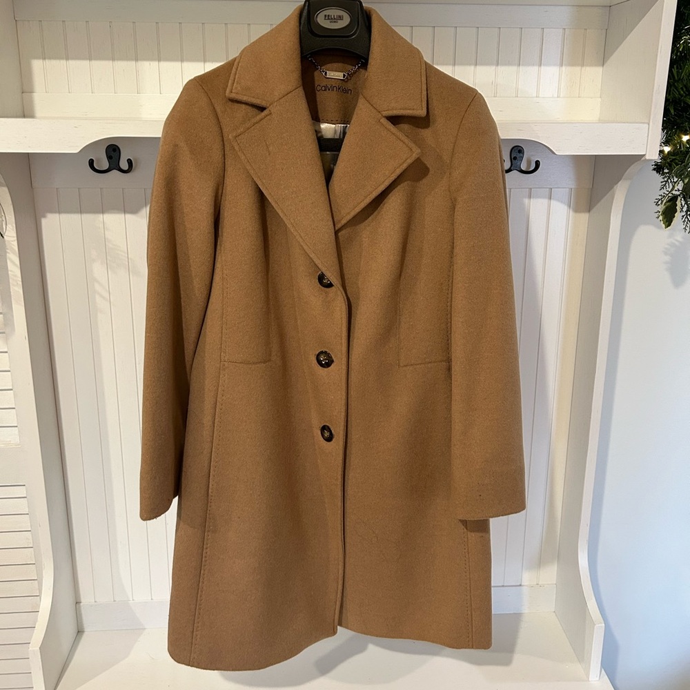 Calvin Klein Wool Blend Coat